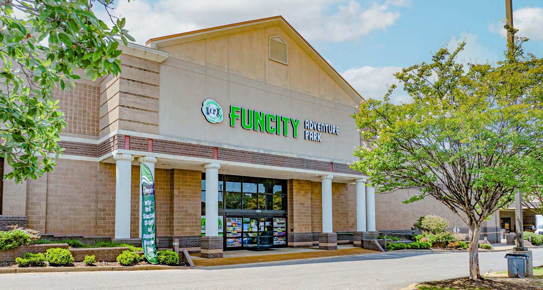 FunCity Adventure Park storefront at Cross Creek