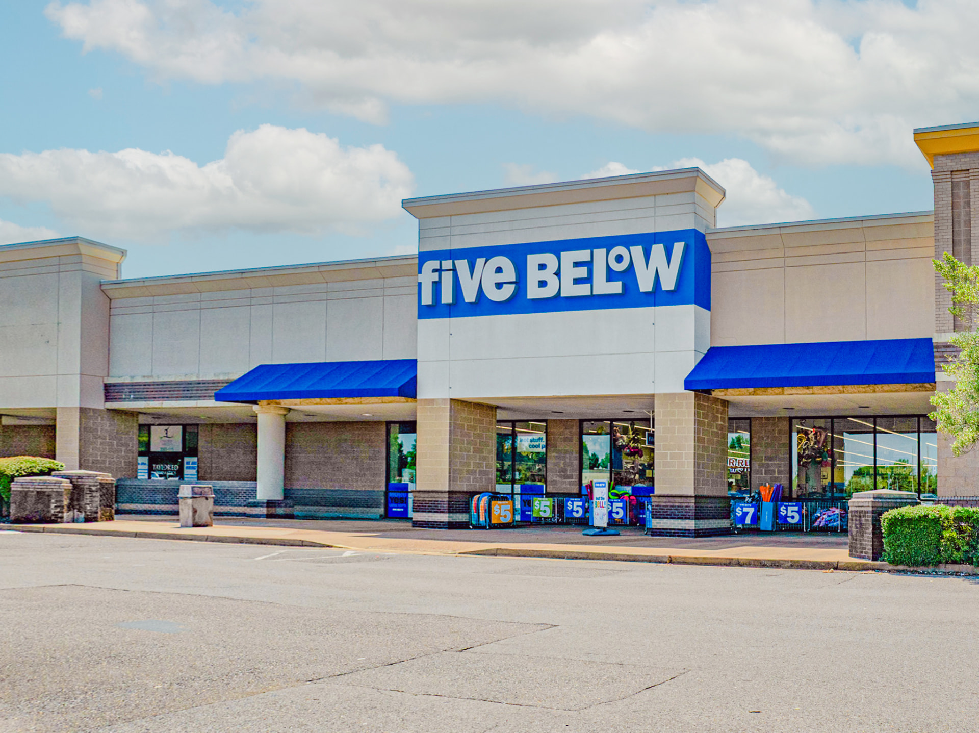 Five Below storefront at Cross Creek